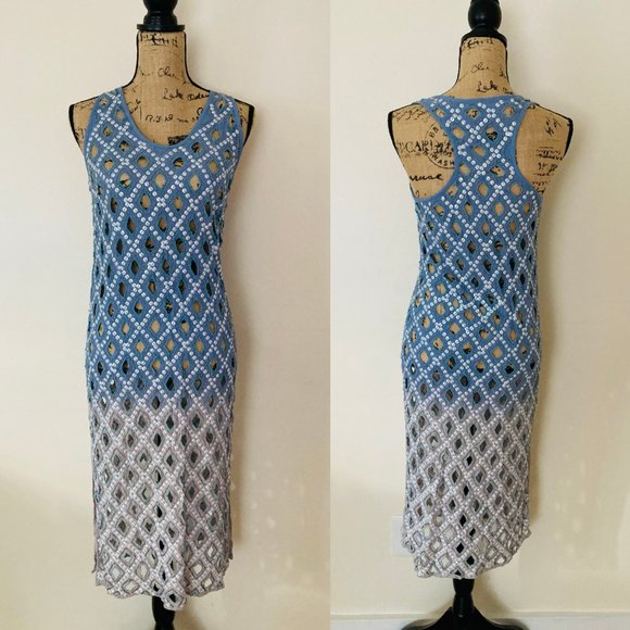 Anthropologie Dresses & Skirts - Anthropologie Bl-nk London Glass Beaded Cover Up Dress